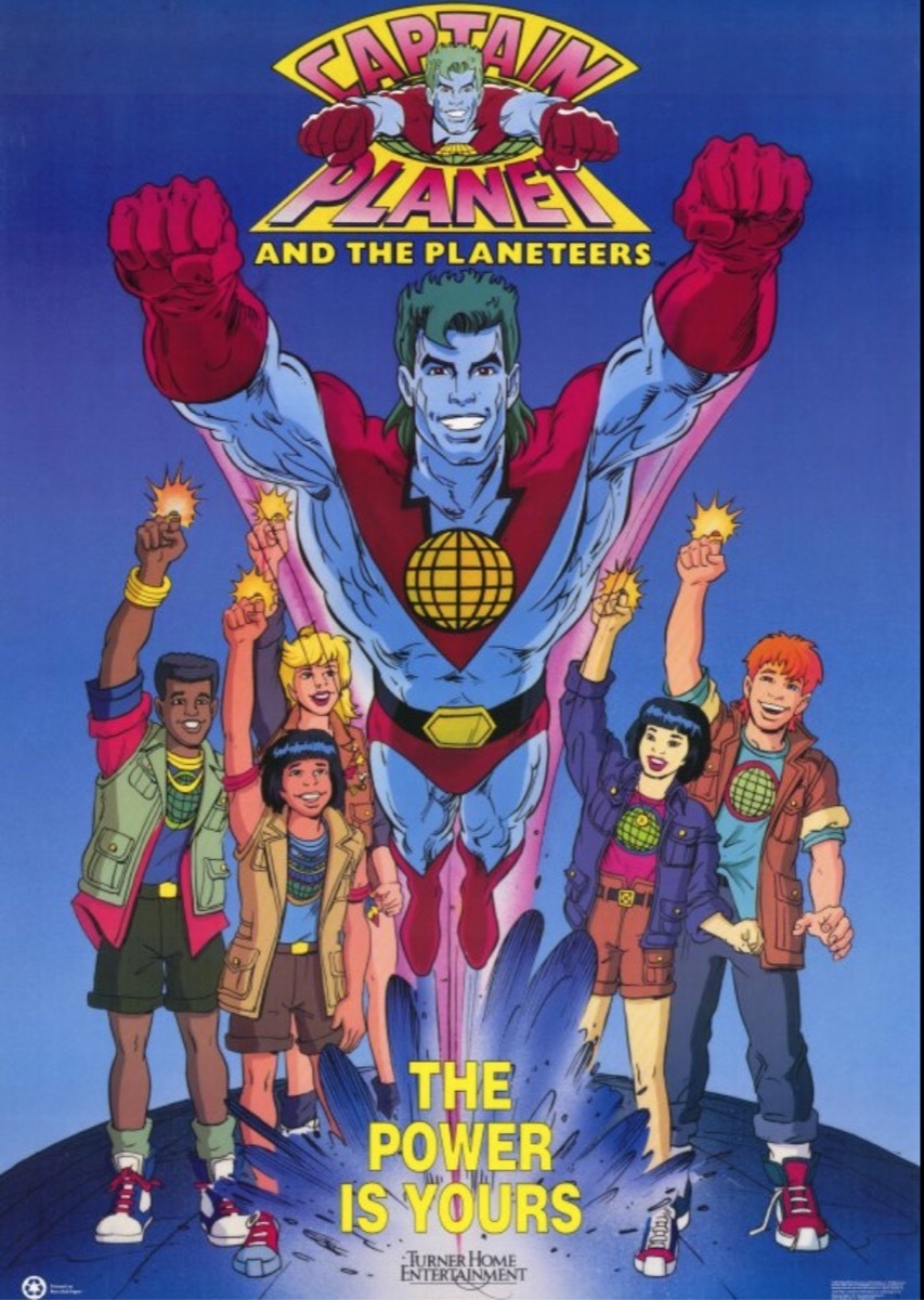 captain planet, things only 90s kids remember