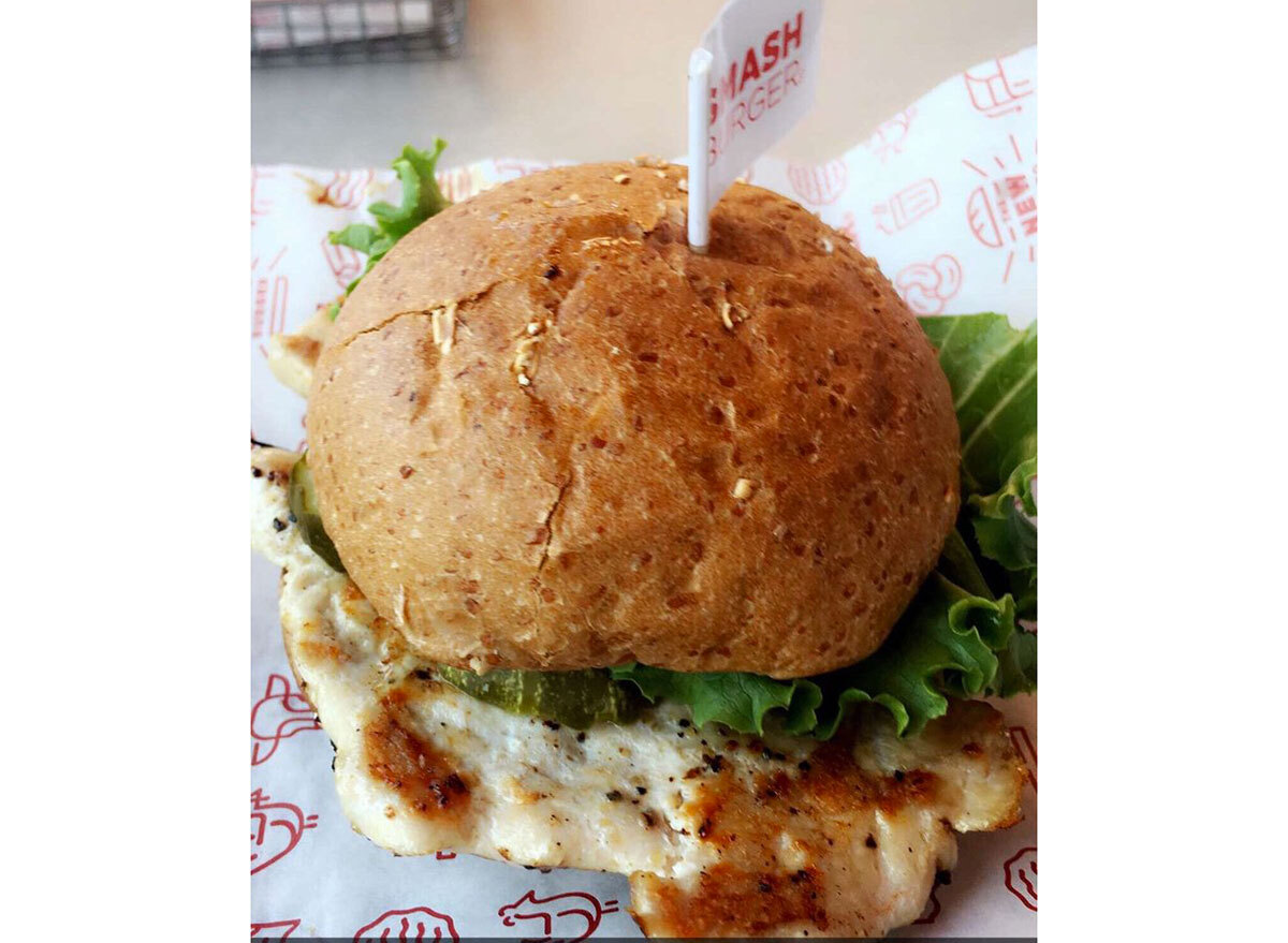 smashburger classic smash grilled chicken