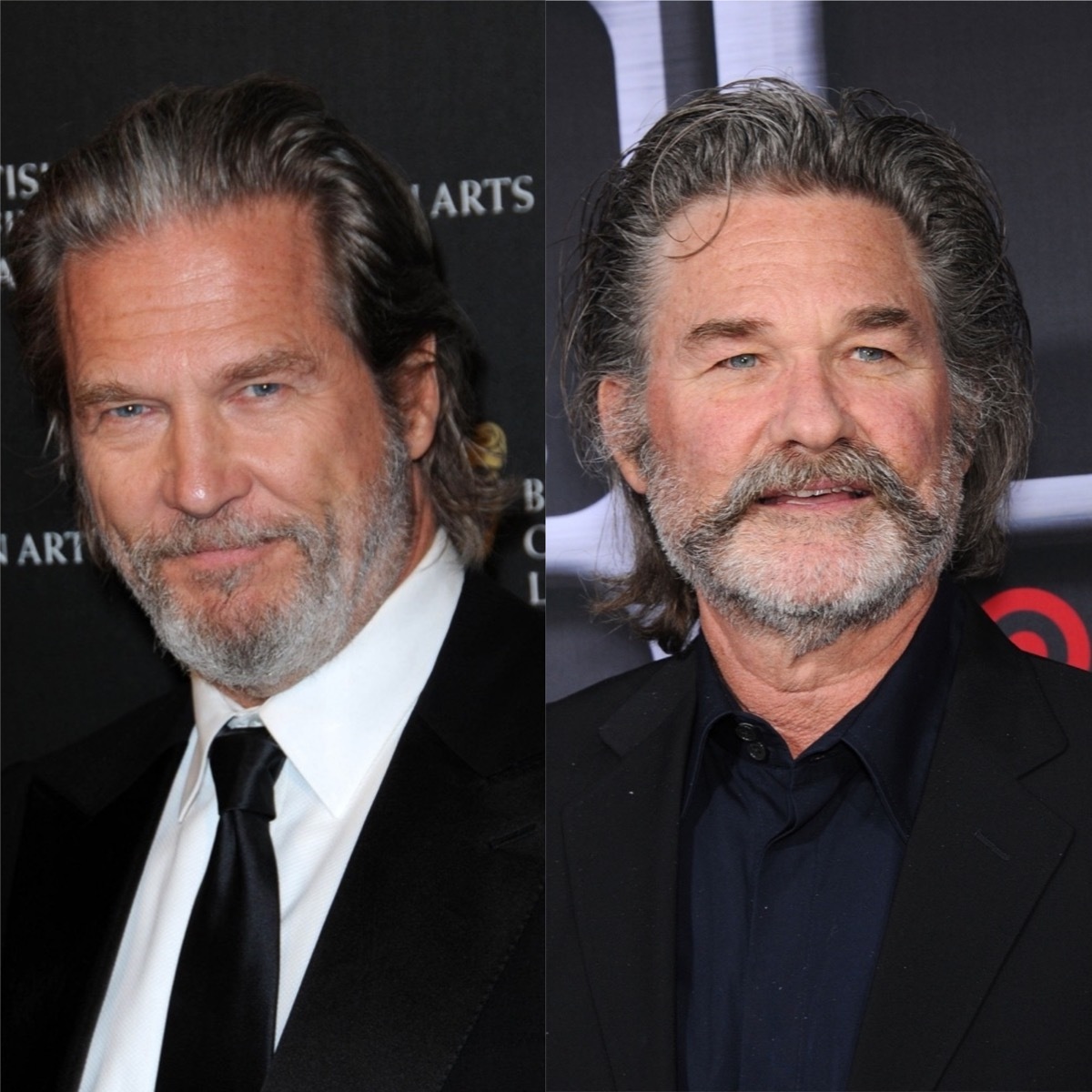 Jeff Bridges and Kurt Russell