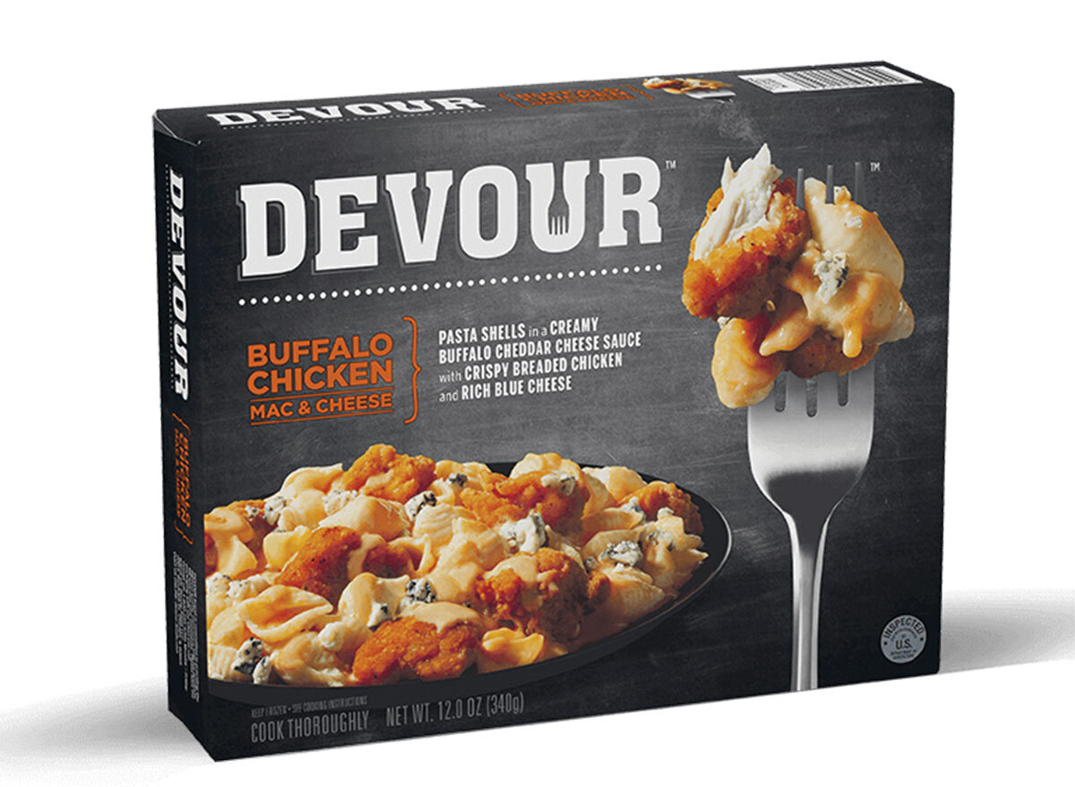 devour buffalo mac and cheese