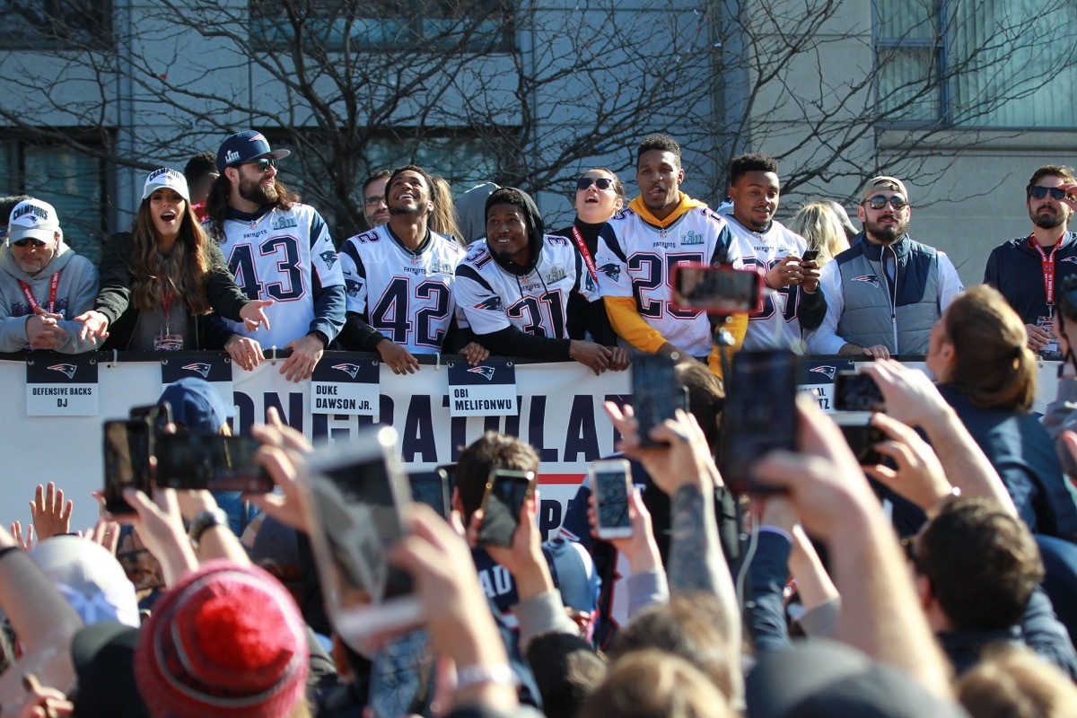 Patriots Super Bowl parade