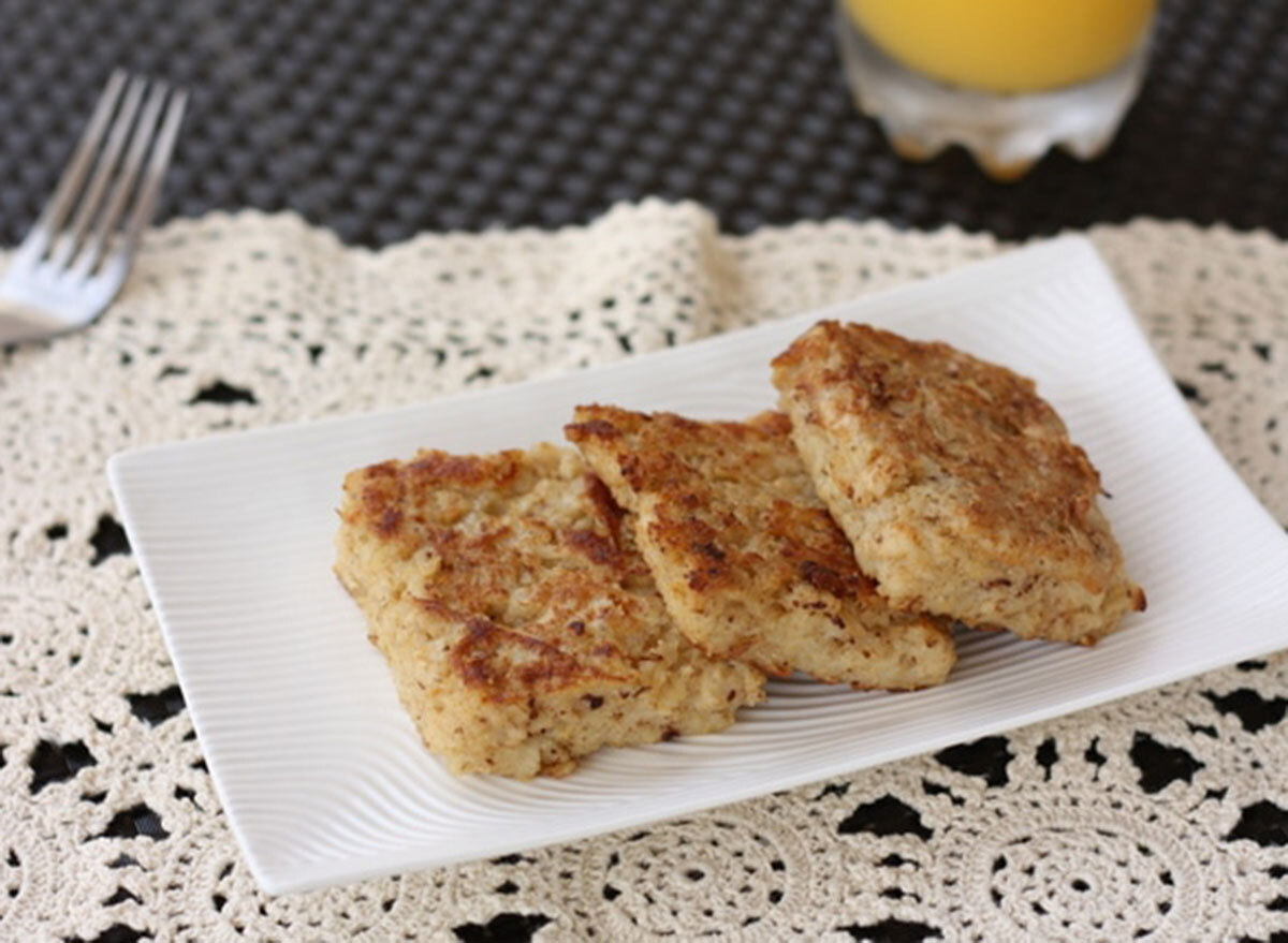 no-bread oatmeal french toast