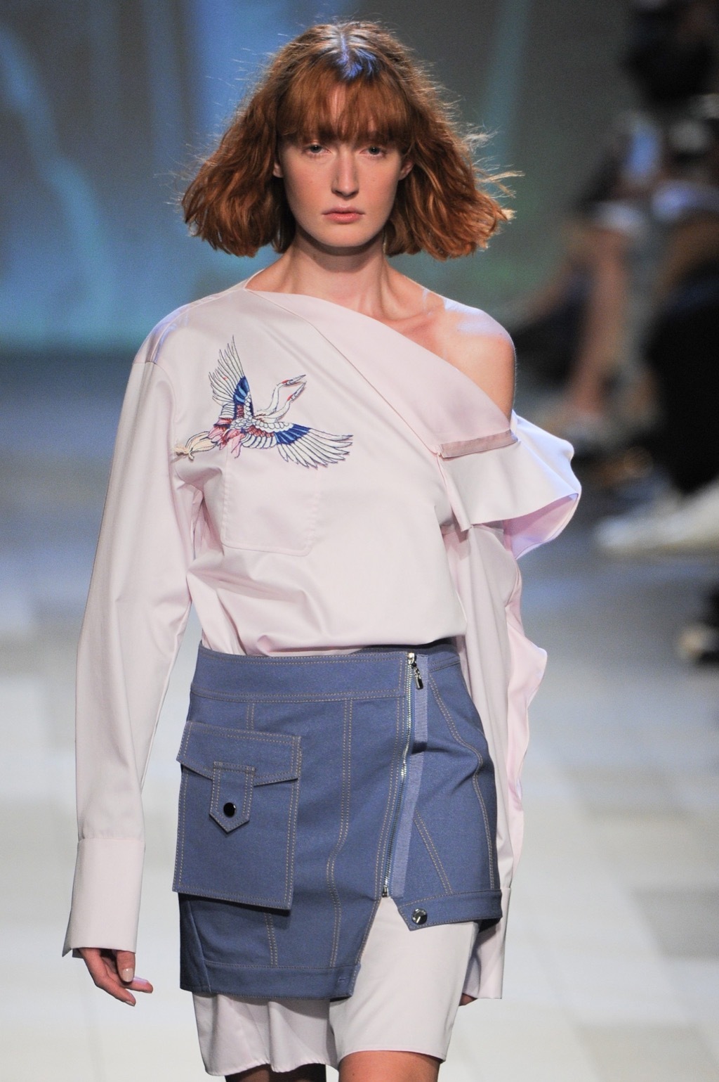 Vivienne Tam denim apron