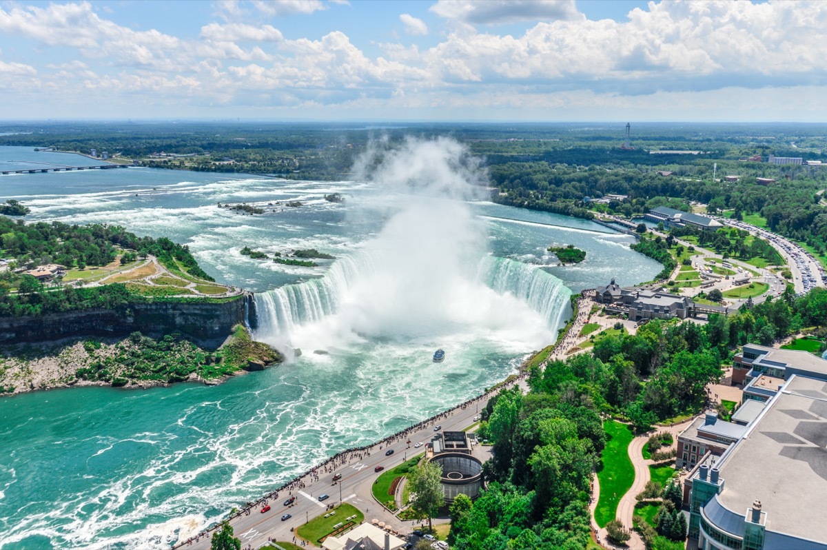 Niagara Falls aerial view