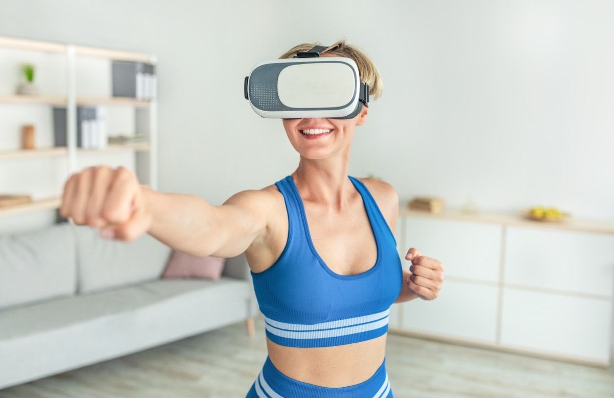 virtual reality workout