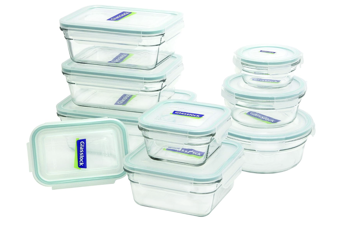 Glasslock 18-Piece Assorted Oven Safe Container Set