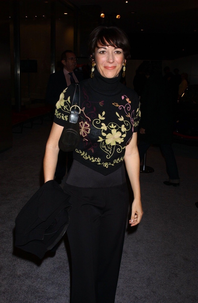 Ghislaine Maxwell in New York City in 2003