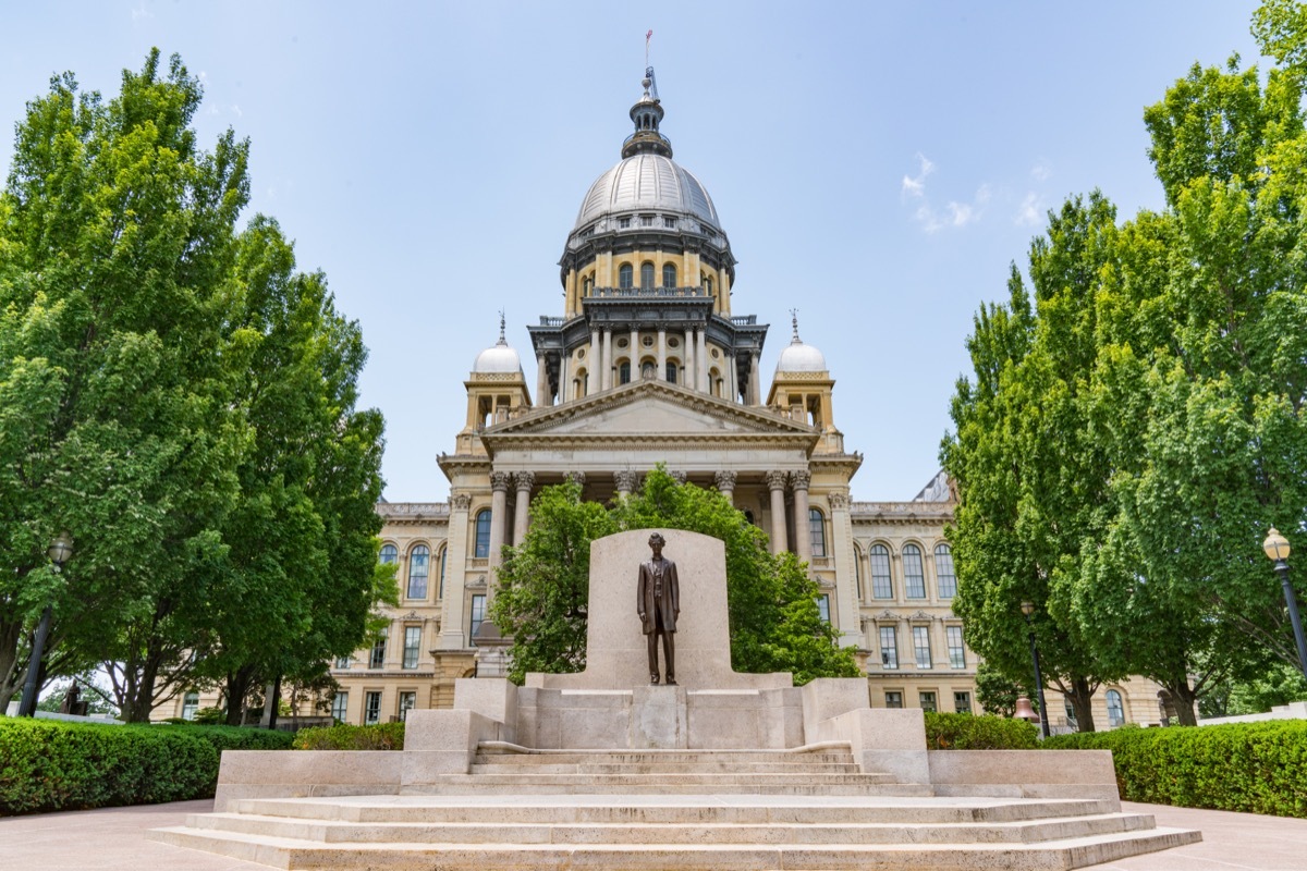 illinois state capitol building famous LGBTQ firsts