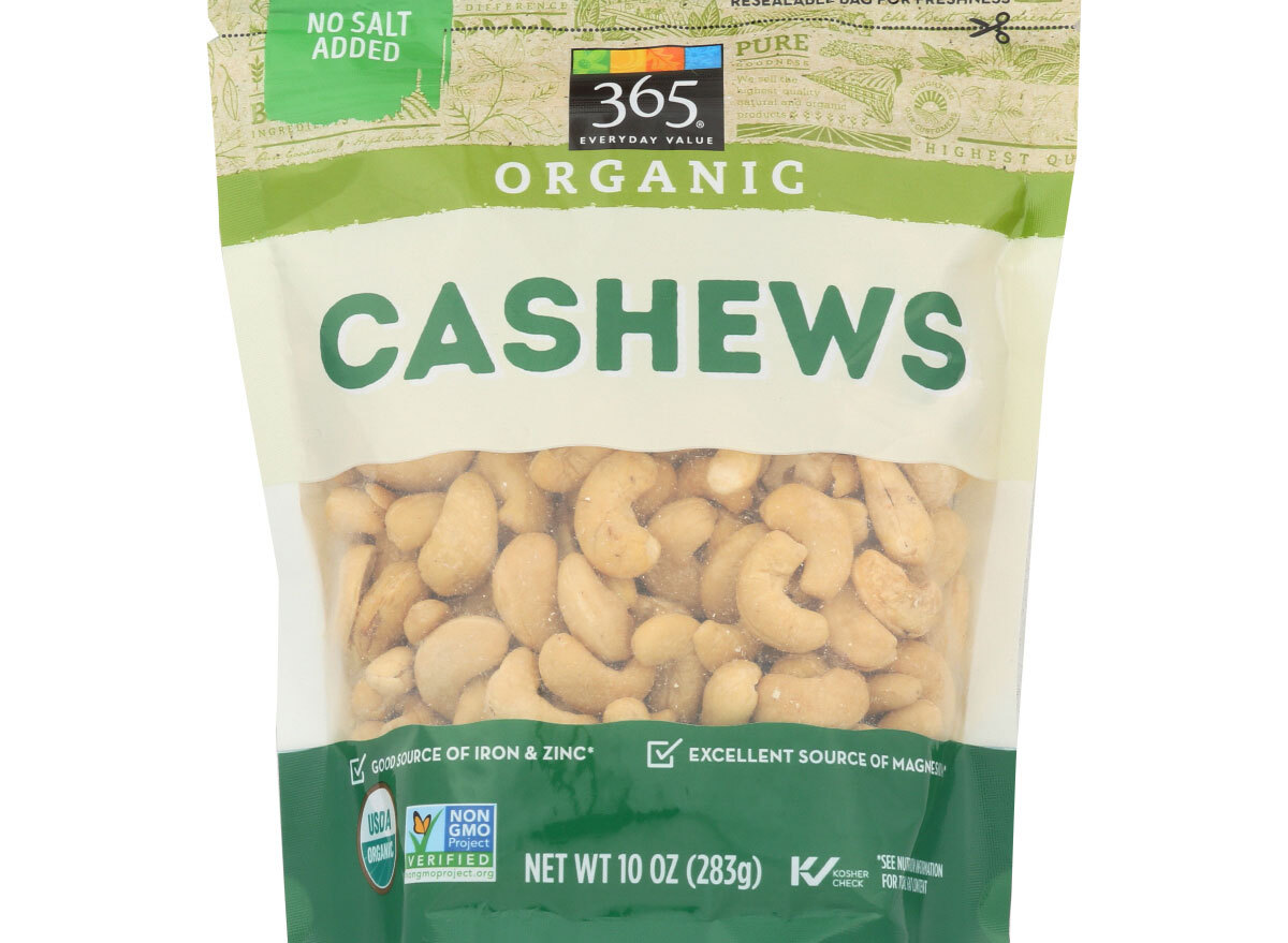 Organic cashews