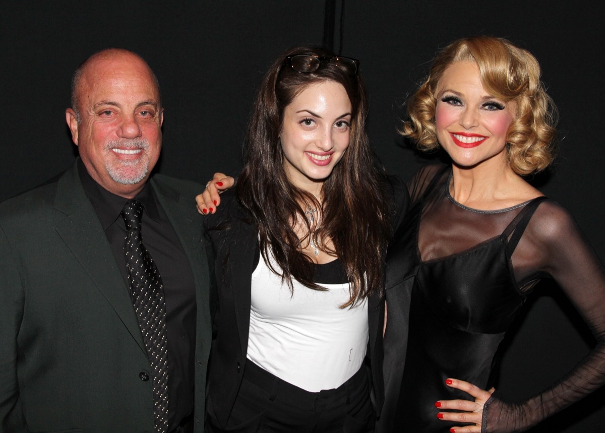 Billy Joel, Alexa Ray Joel, and Christie Brinkley 2011