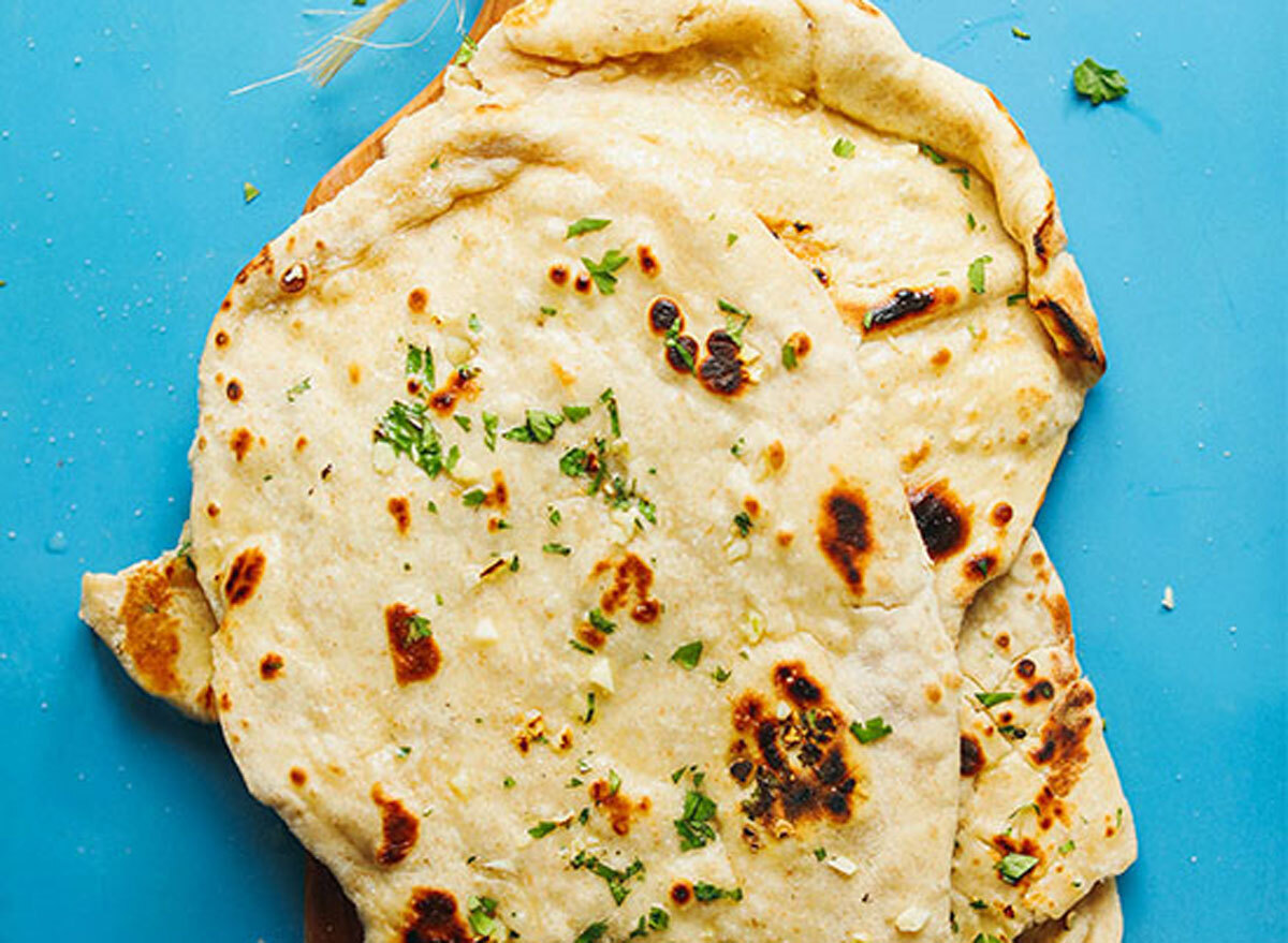 Vegan Naan recipe from Minimalist Baker