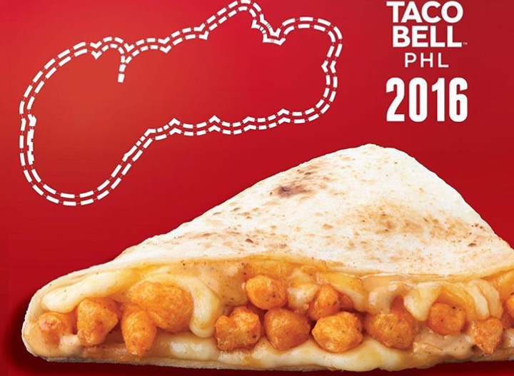 Taco Bell cheetos quesadilla