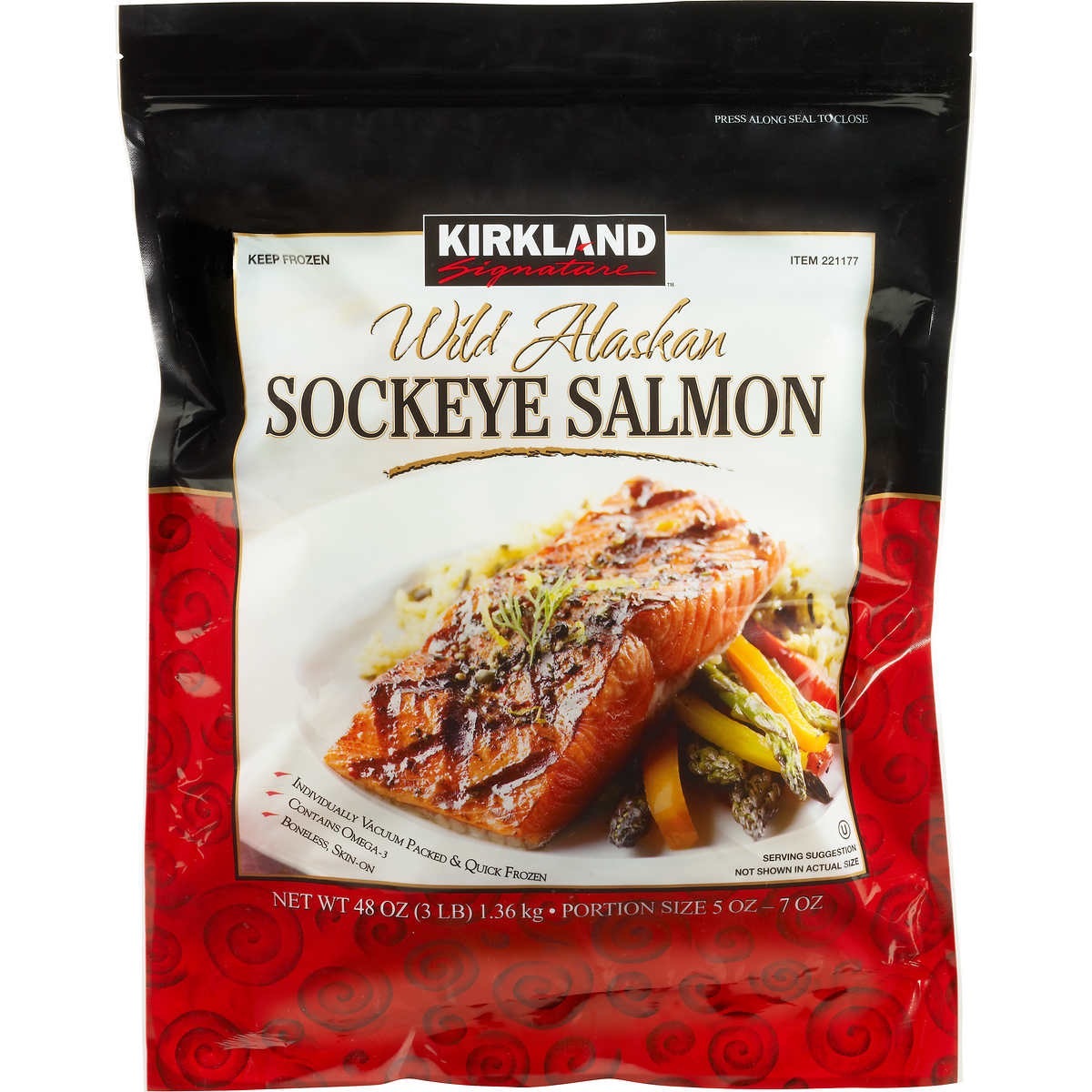 Costco Salmon Filets {Costco Store-Brand}