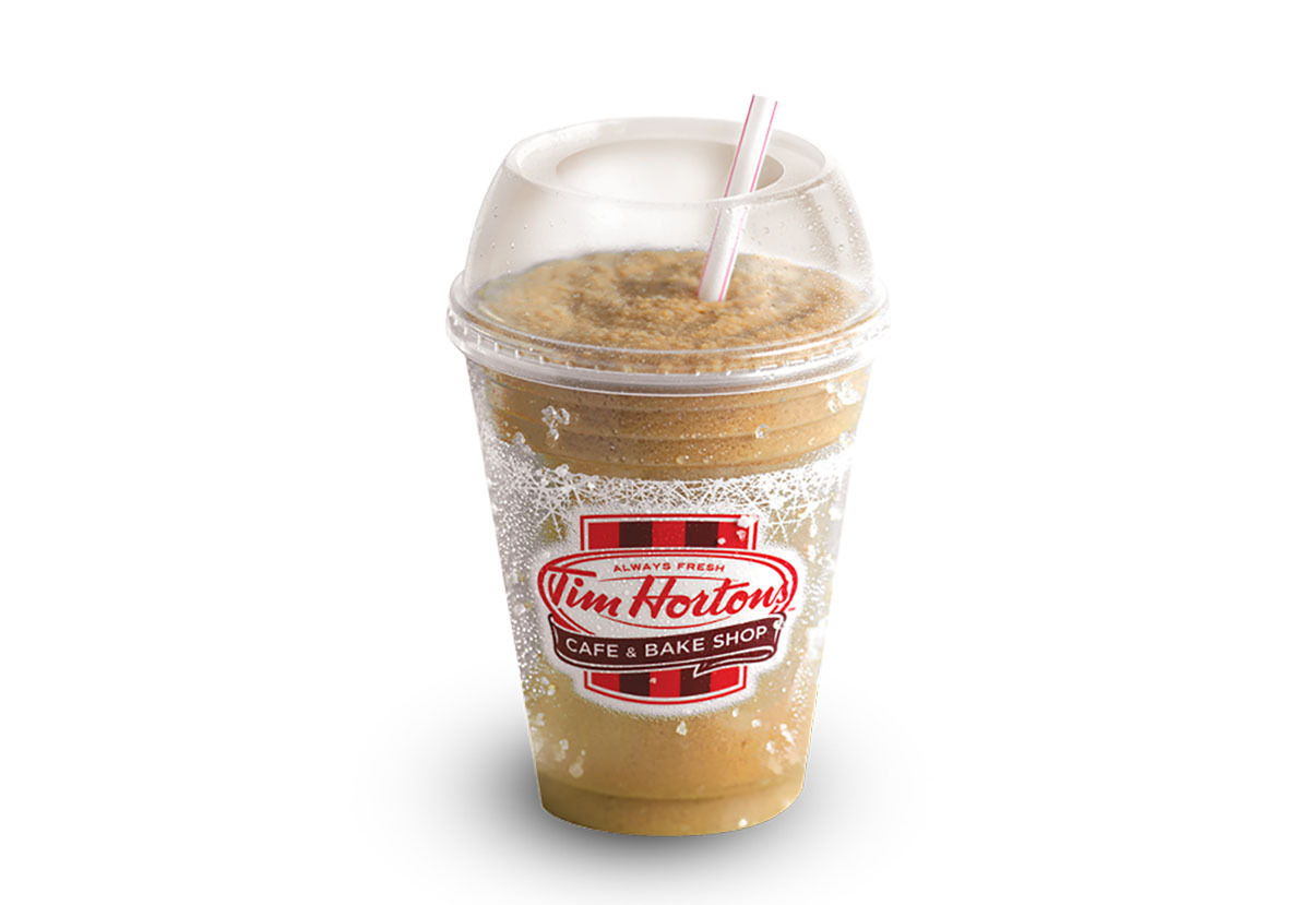 tim hortons mocha iced capp with cream