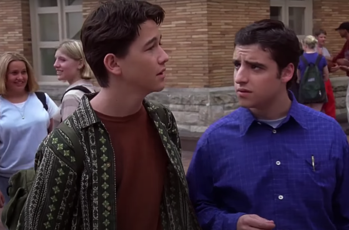 Joseph Gordon-Levitt and David Krumholtz in 