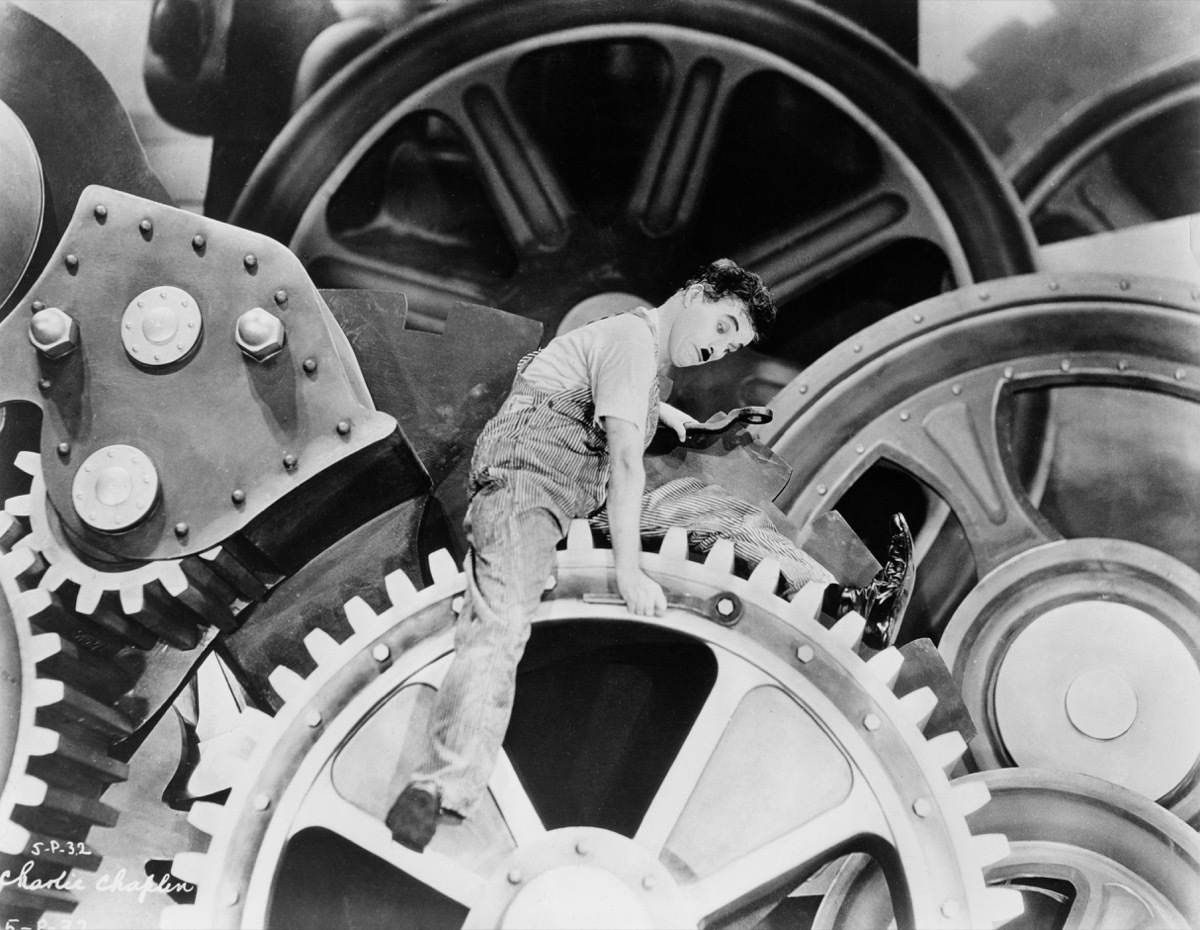 charlie chaplin in modern times