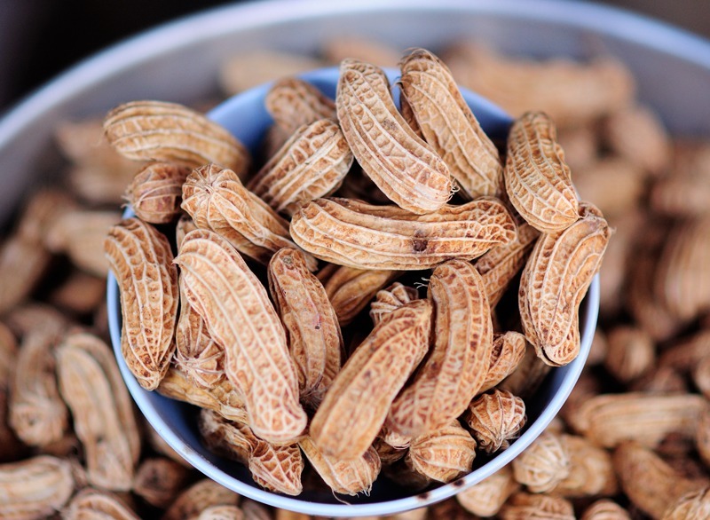 Boiled peanuts