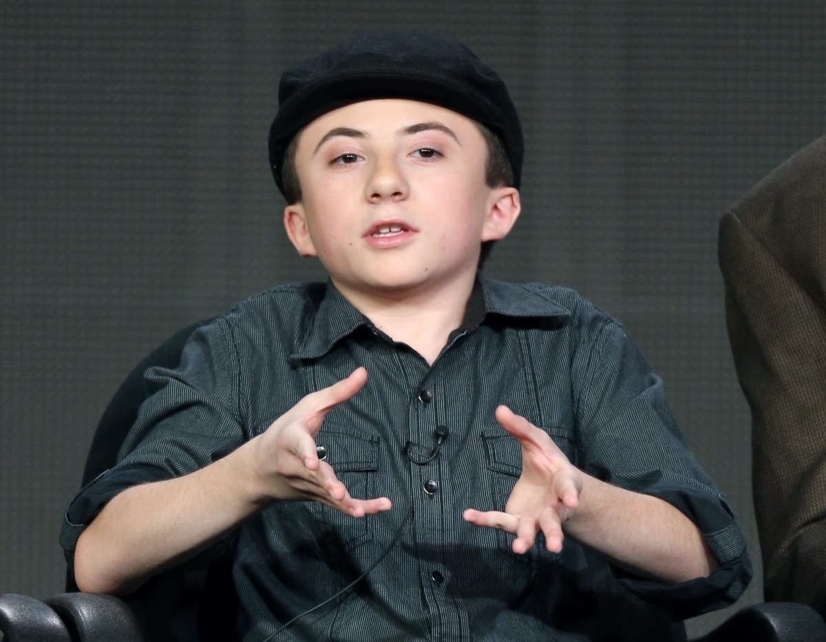 Atticus Shaffer in 2013