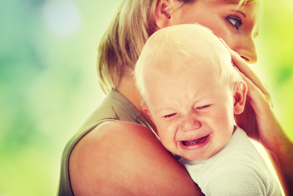 Mother with Crying Son Pay it Forward Stories