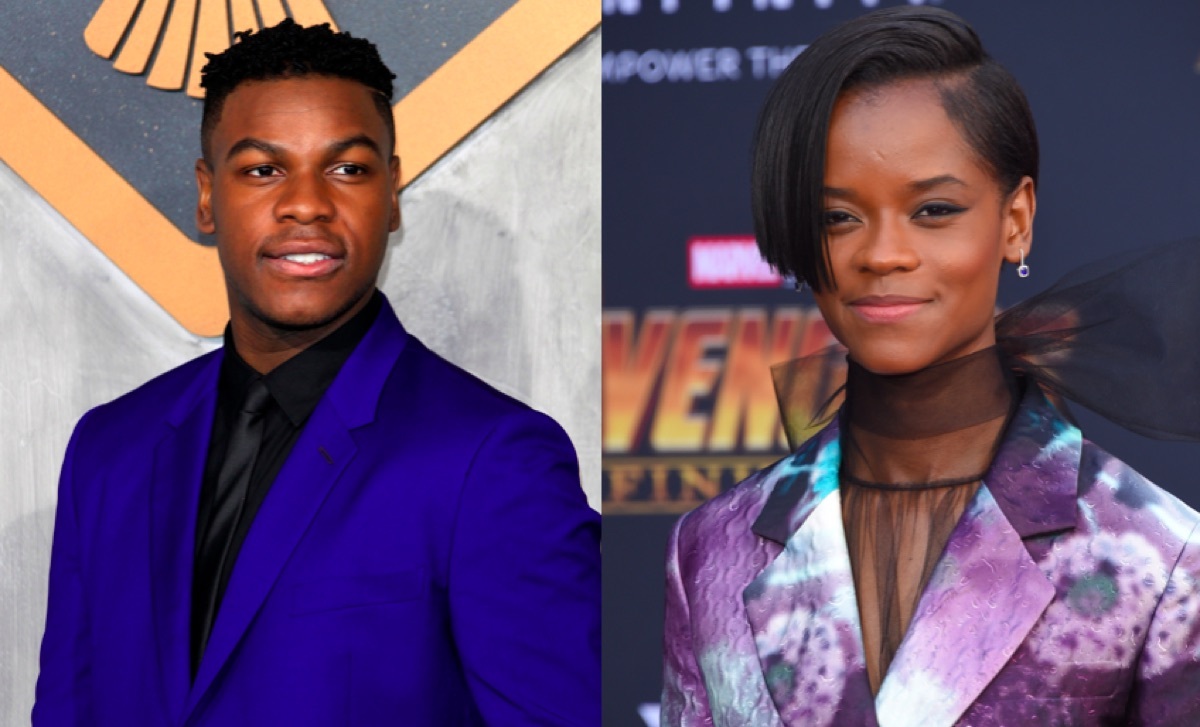 John Boyega and Leitia Wright