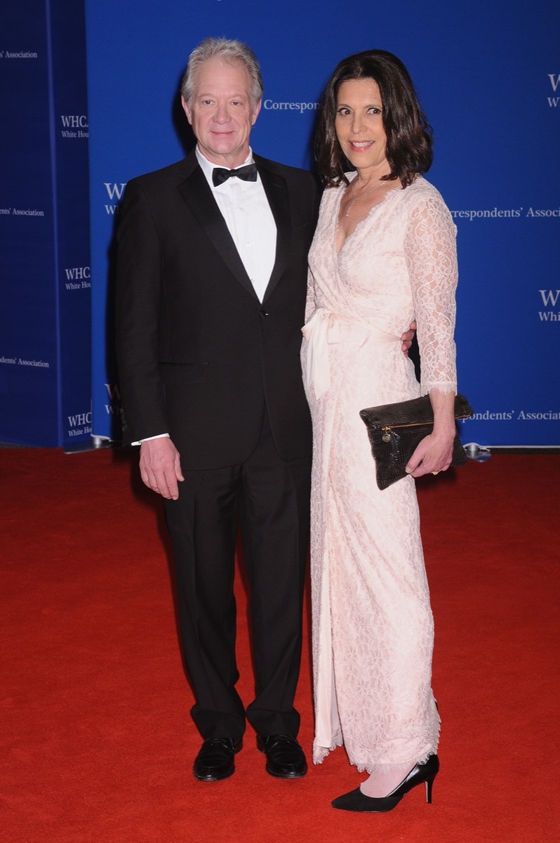 Jeff Perry and Laurie Metcalf in 2016