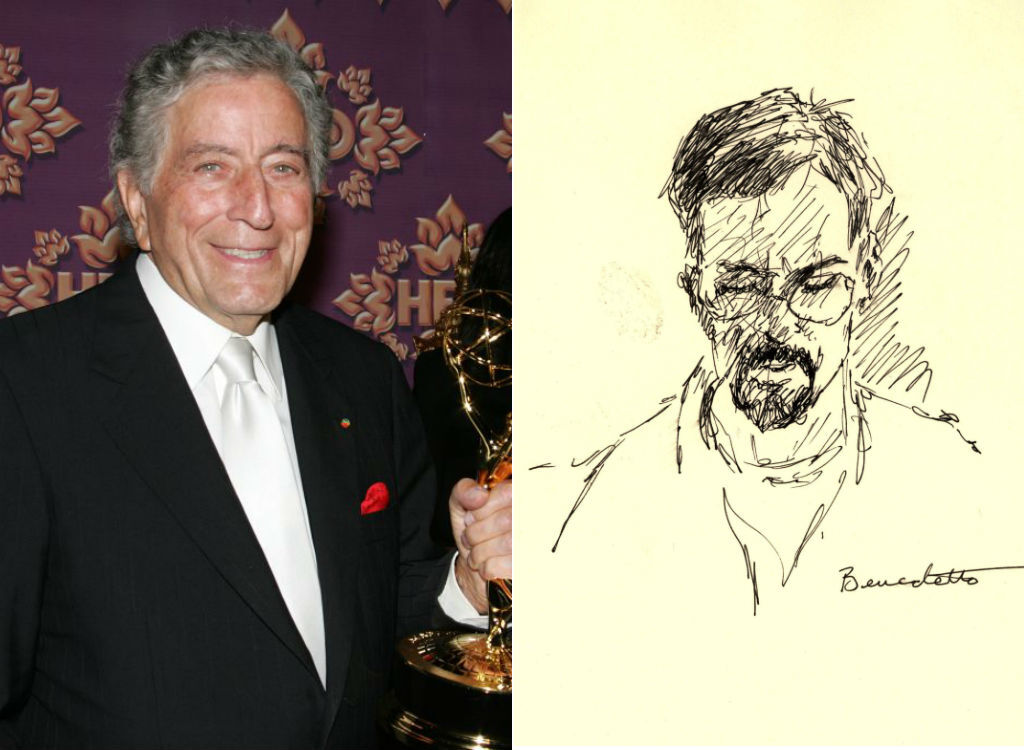 Tony Bennett painting