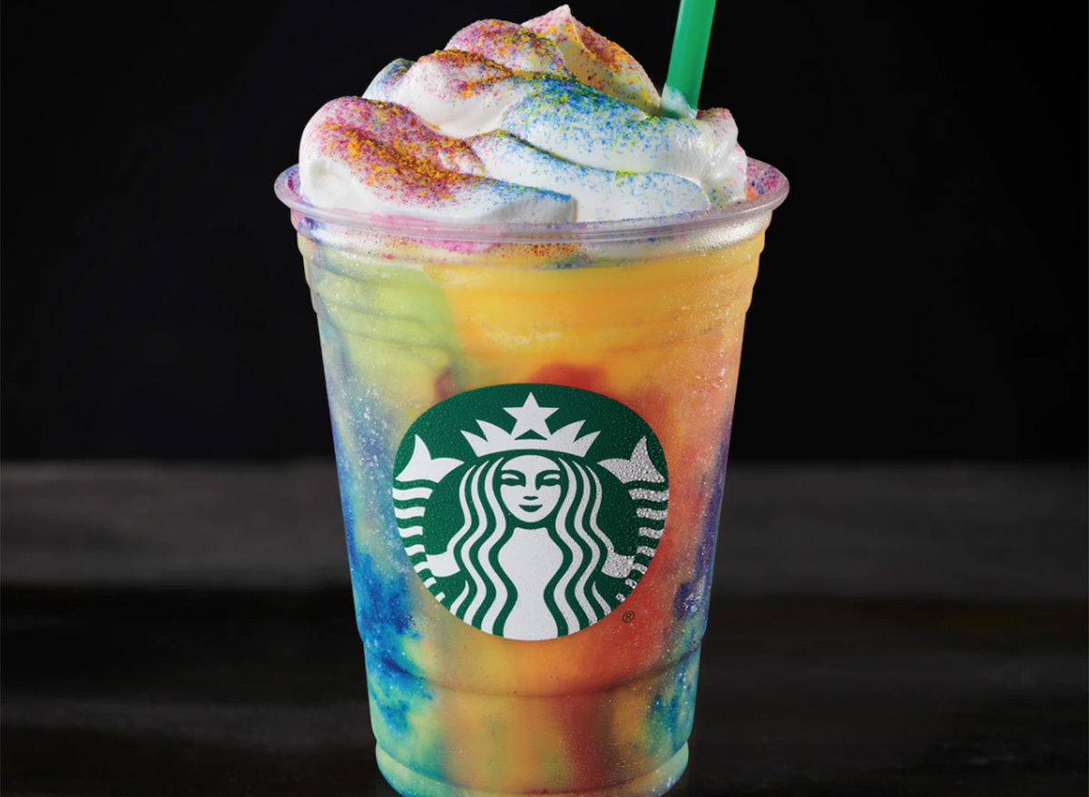 starbucks tie-dye frappuccino