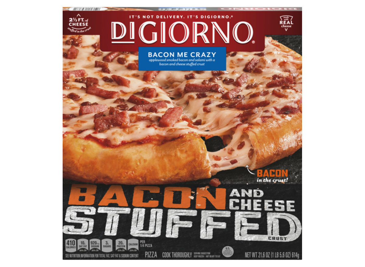 digiorno bacon me crazy pizza