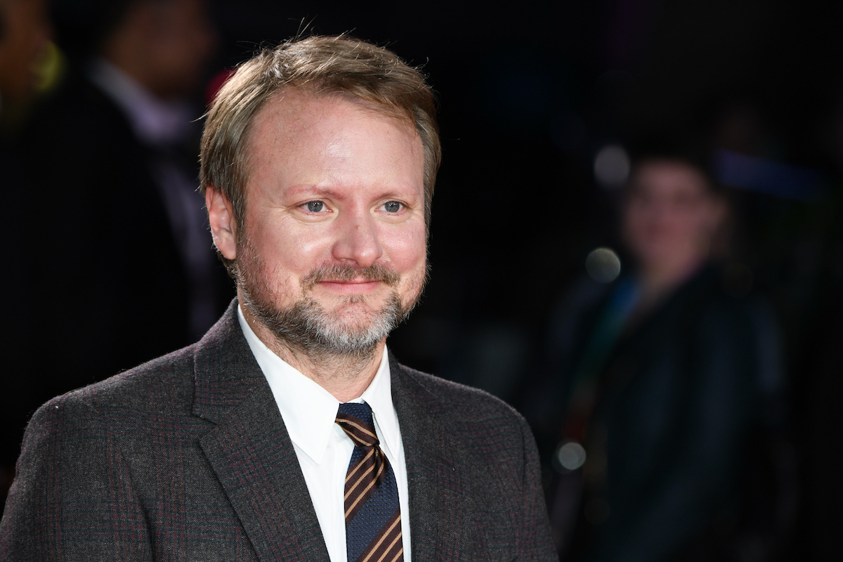 Rian Johnson at the London Film Festival in 2019