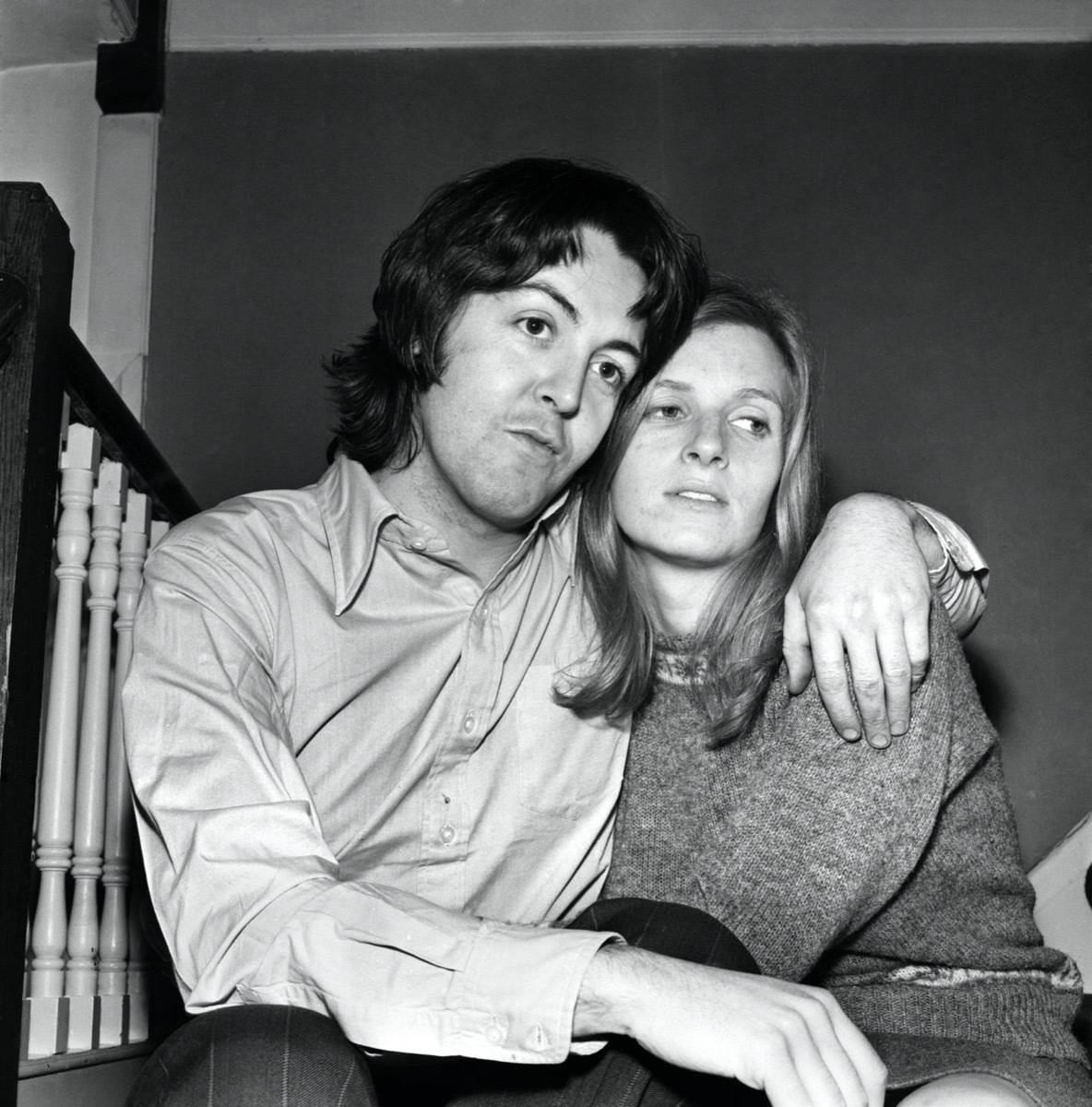 Paul and Linda McCartney in 1969