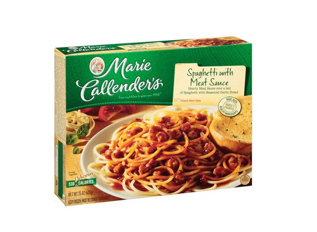 Marie Callender spaghetti