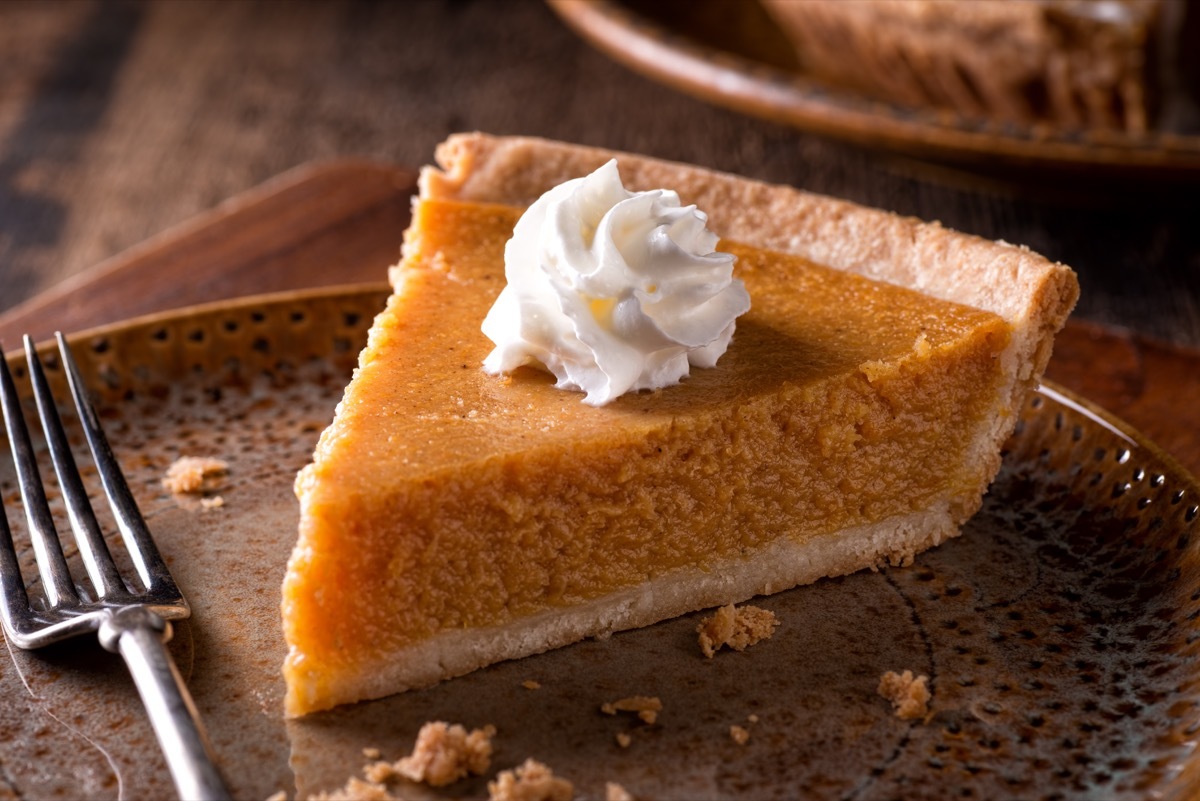 pumpkin pie thanksgiving facts