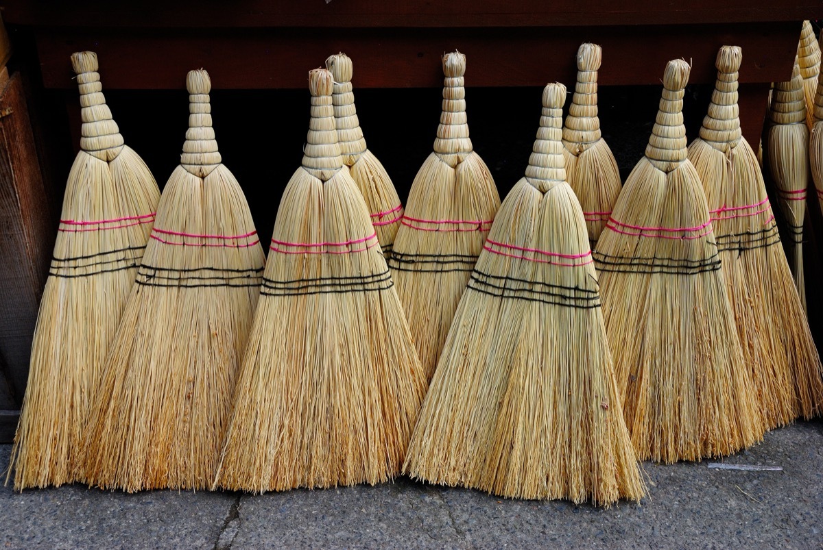 traditional turkish brooms