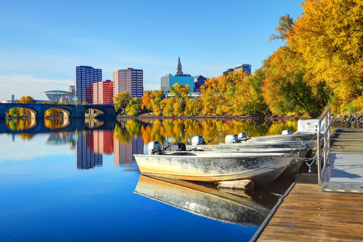 Hartford is the capital of the U.S. state of Connecticut. Hartford is known for its attractive architectural styles and being the Insurance capital of the United States