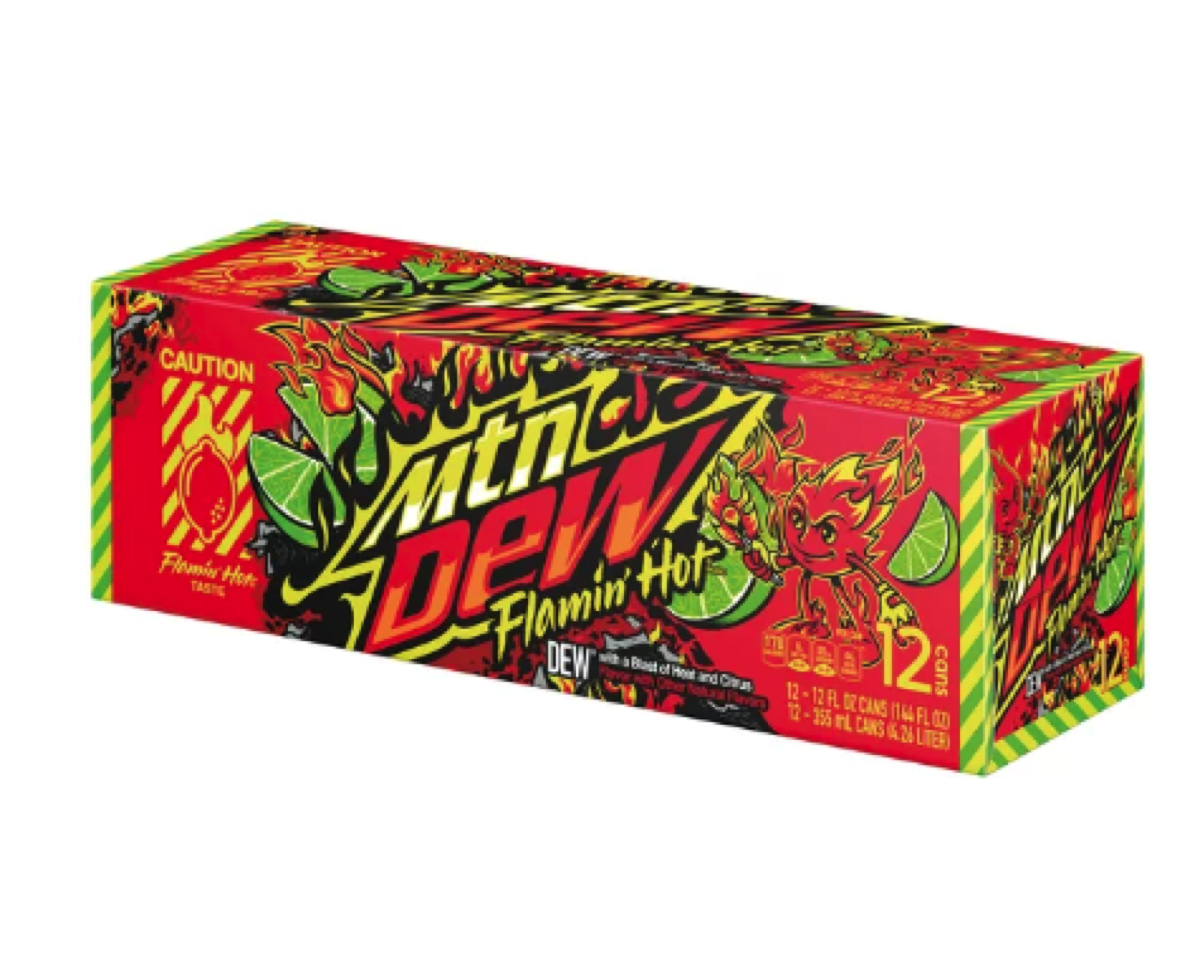 Mountain Dew Flamin't Hot