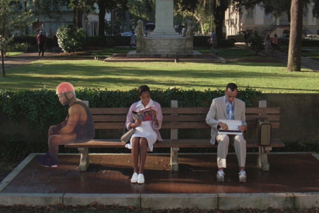 Sad Kanye with Forrest Gump