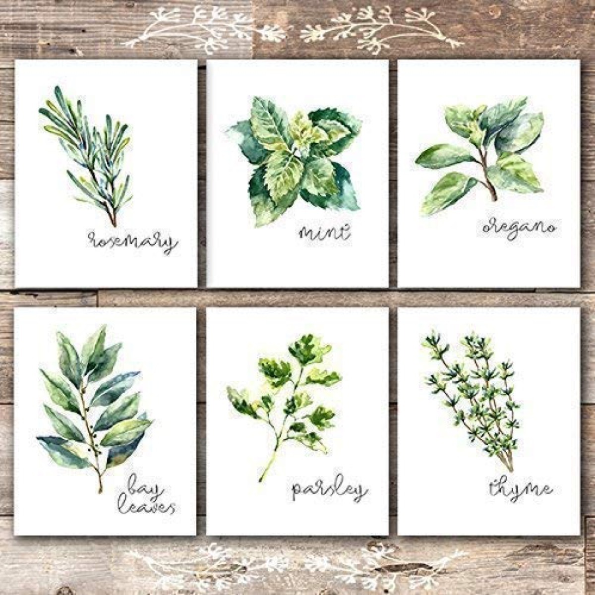 Herbal Art Prints {Handmade Items From Amazon}