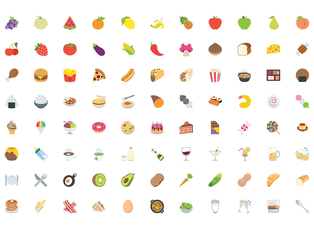 Food emojis