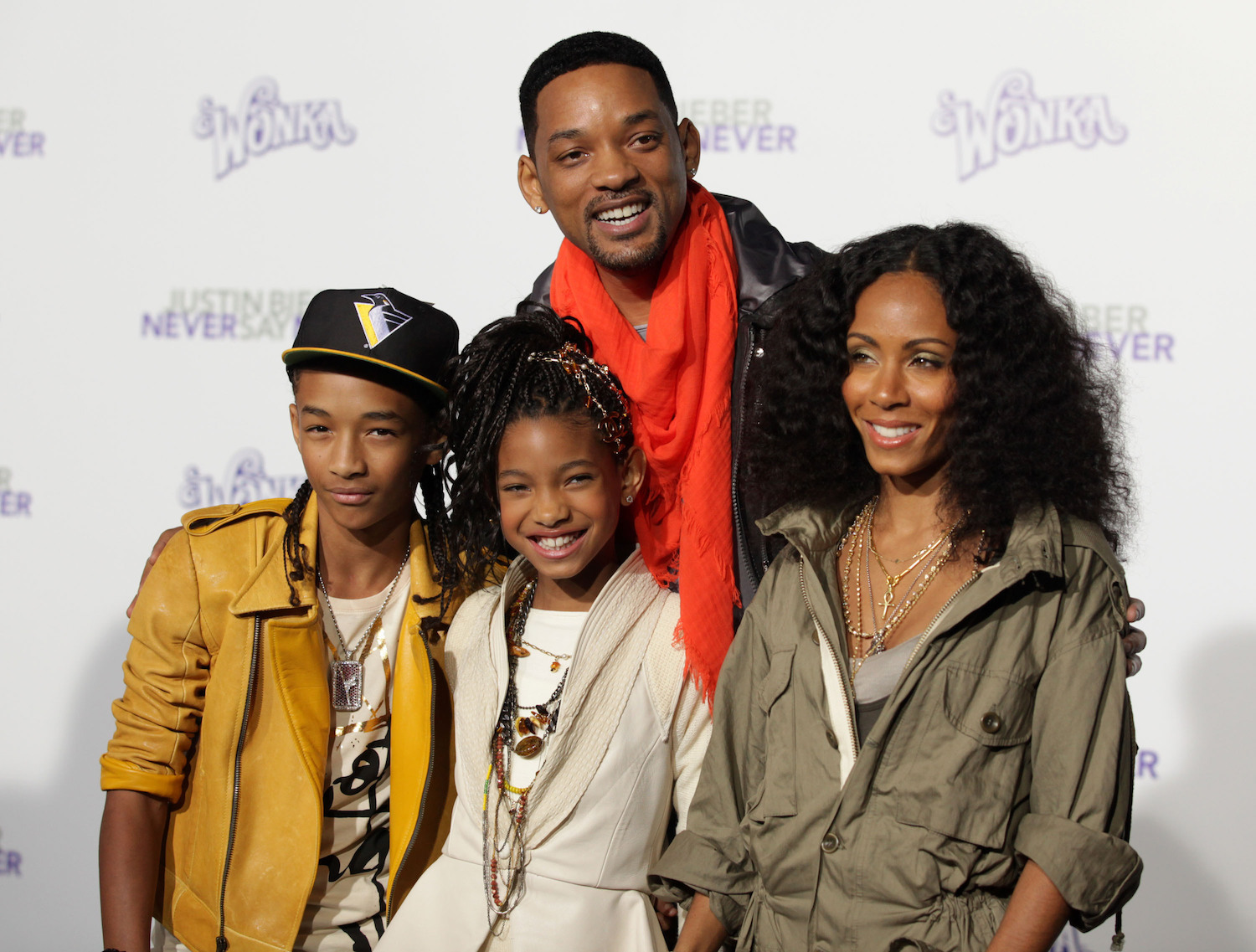 Will Smith, Jada Pinkett Smith, Willow, Jaden