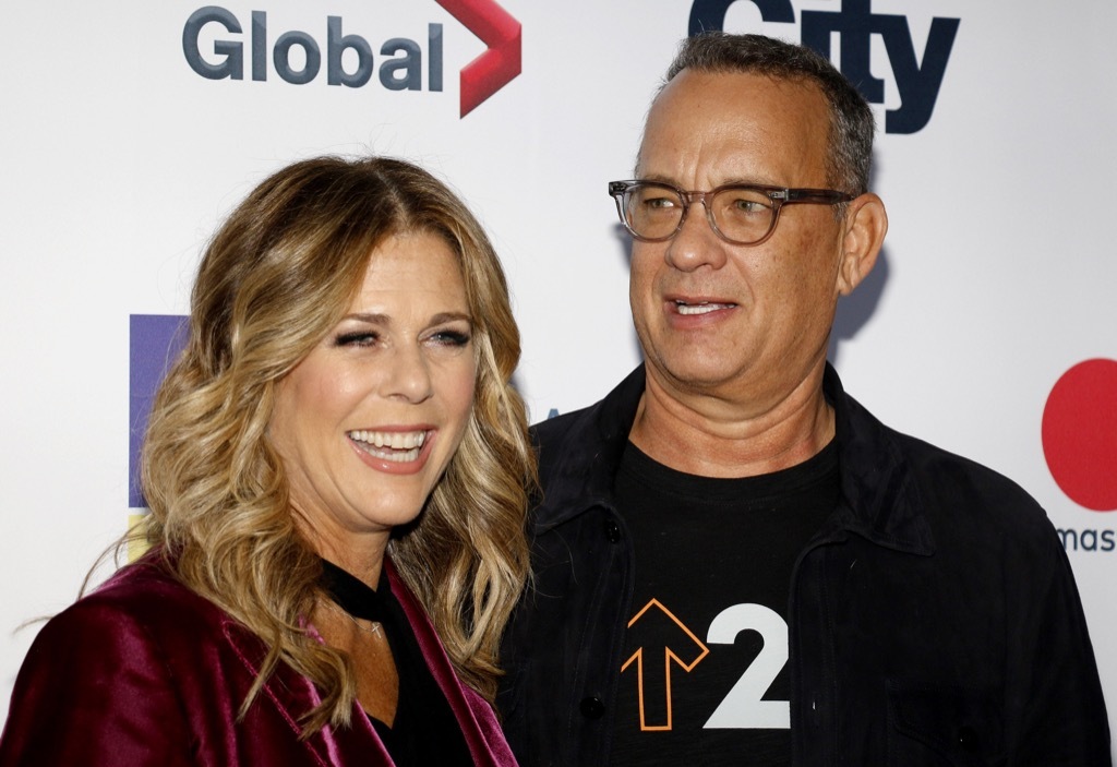 Tom Hanks and Rita Wilson  