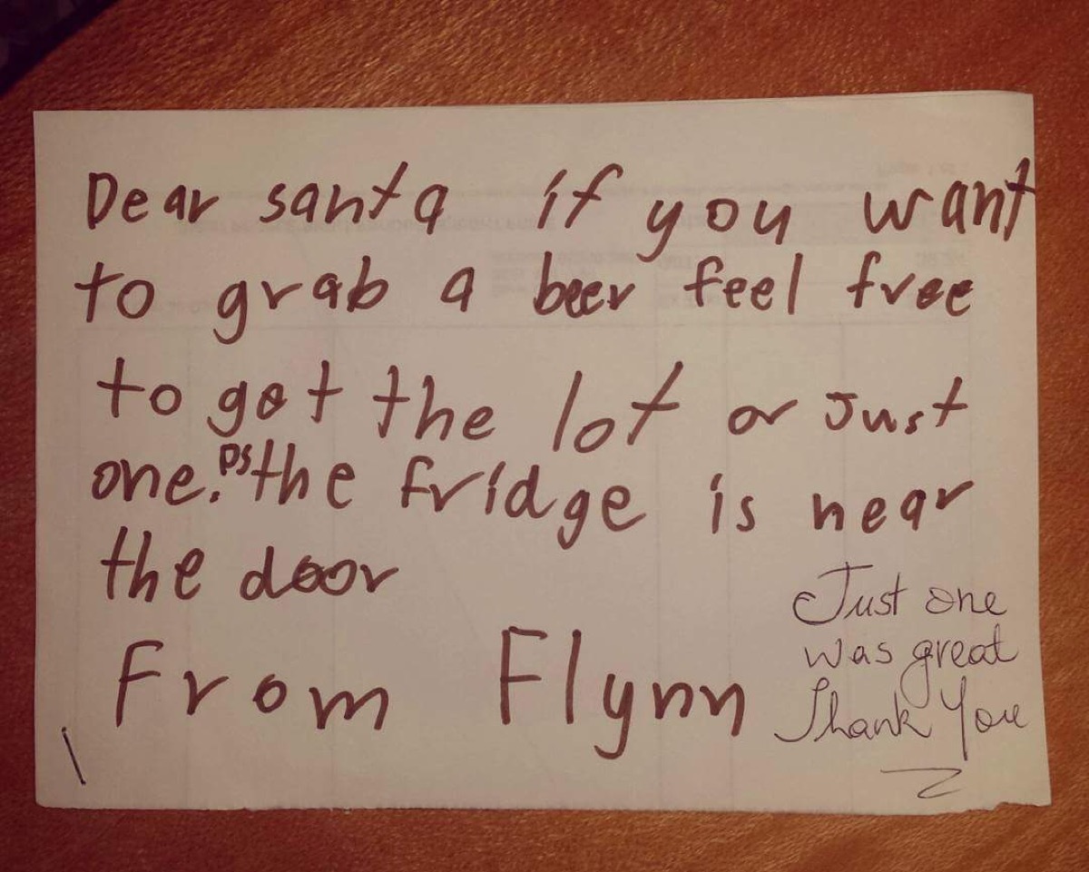 hilarious santa letters