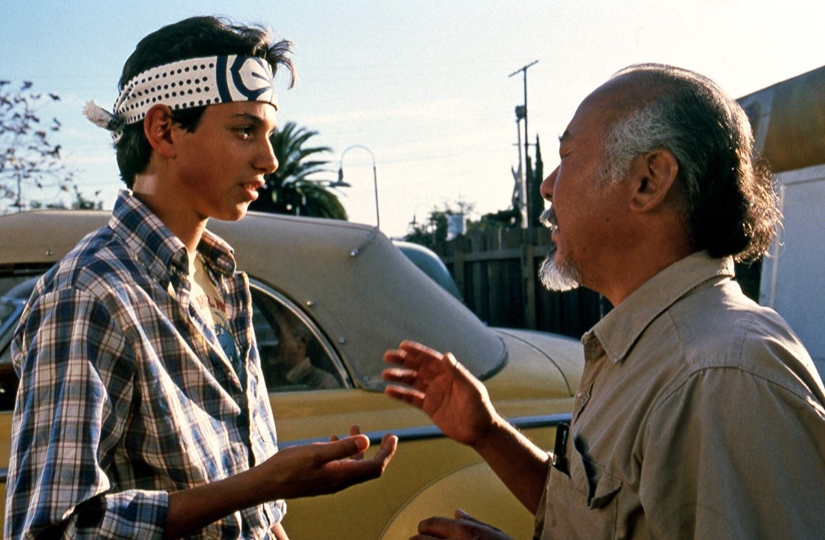 the karate kid movie still, feel old