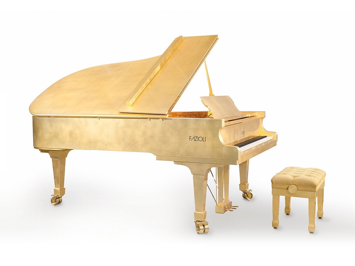 Fazioli 24K Piano Most Expensive Things on the Planet