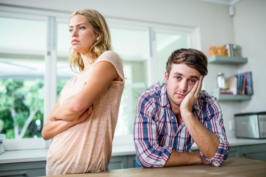 is my relationship doomed couple fighting in the kitchen