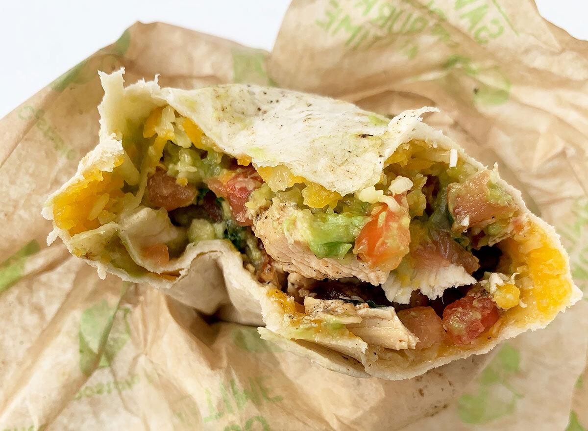 baja fresh burrito