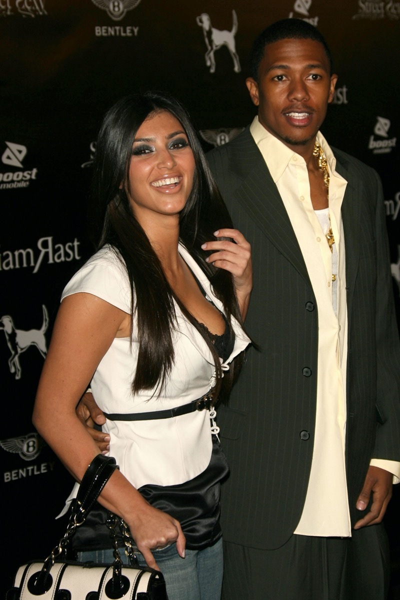 Kim Kardashian and Nick Cannon