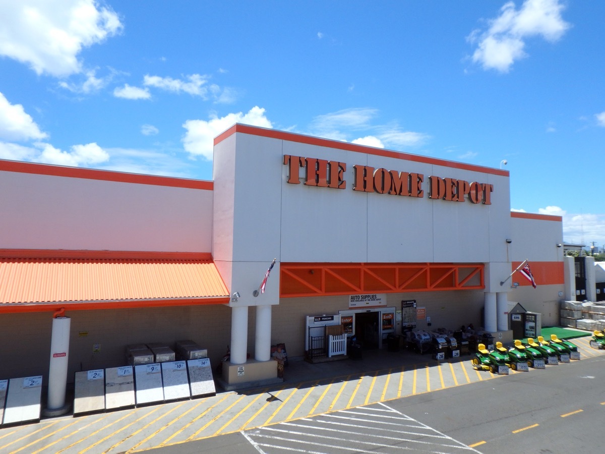 home depot store