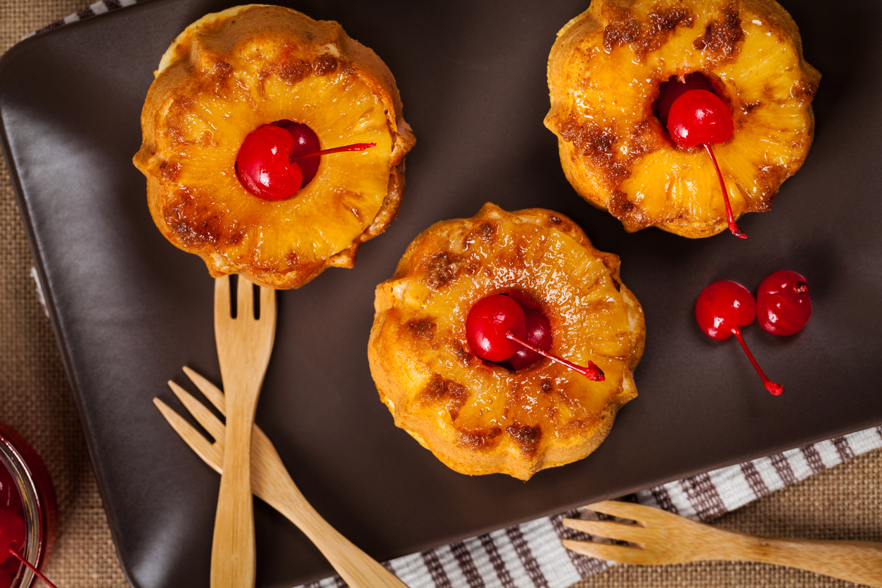 Pineapple Upside cupcakes