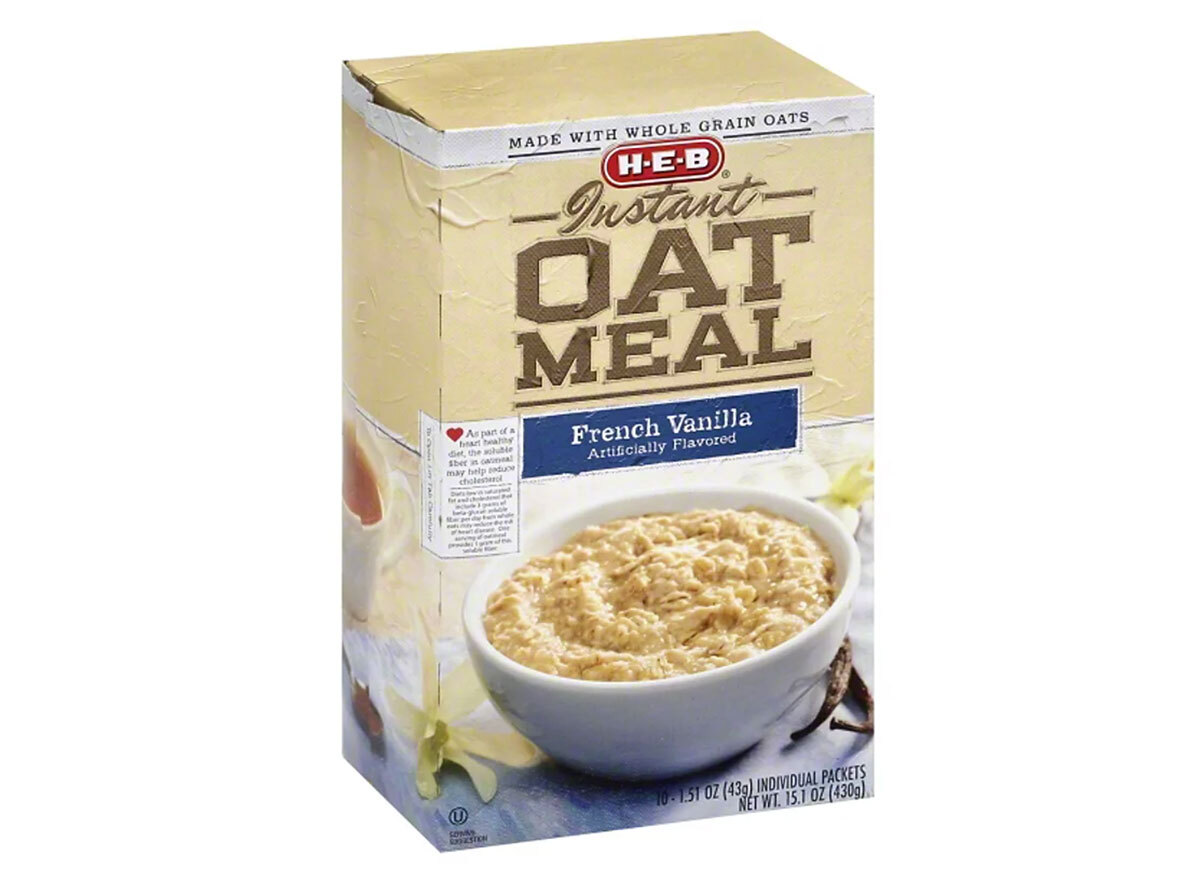 heb instant oatmeal