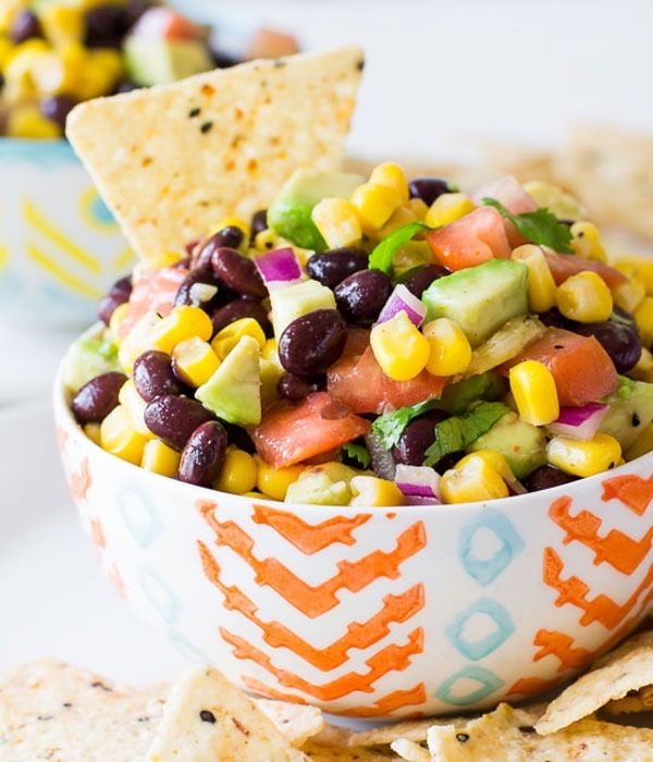 Resistant starch recipes Fiesta Corn & Bean Salsa